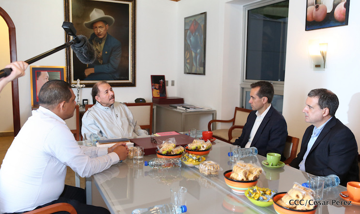 Presidente Daniel se re&uacute;ne con Jorge Familiar, Vicepresidente del Banco Mundial para Am&eacute;rica Latina y el Caribe
